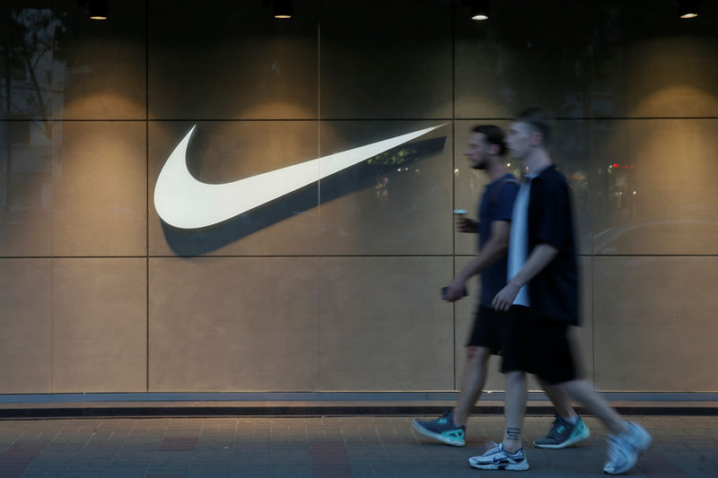 Nike, AAR Corp set to report earnings Monday