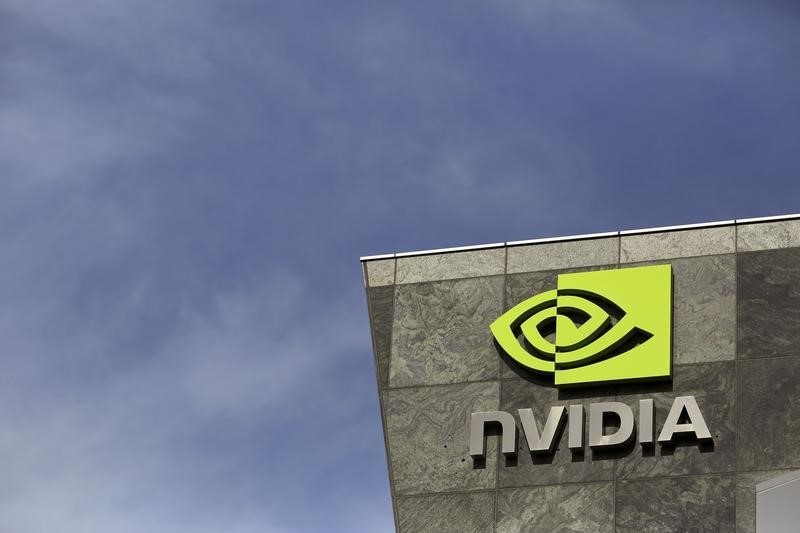 Nvidia, Tesla lead as market cap stock movers on Monday