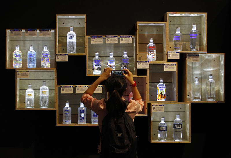 Pernod Ricard's Q1 sales fall amid China weakness