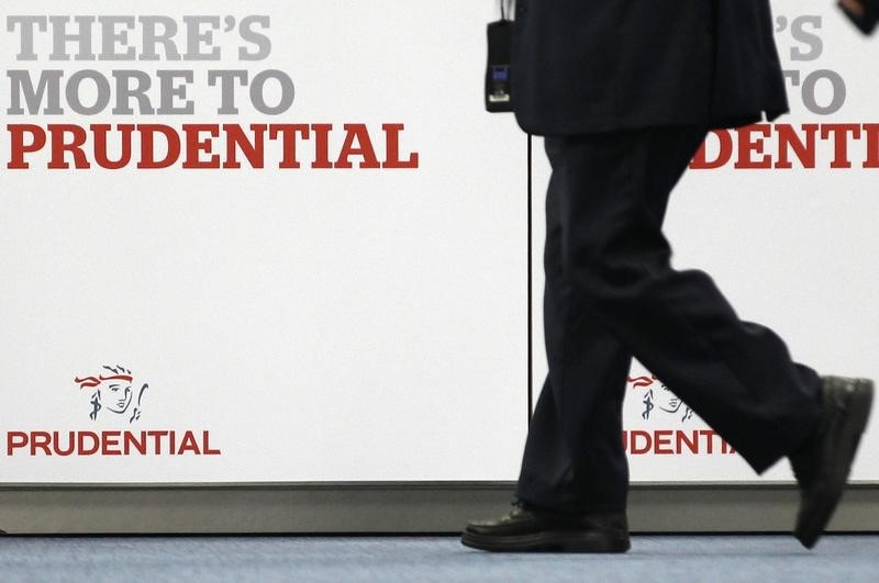 Prudential up on strong H1 results, shift to TEV