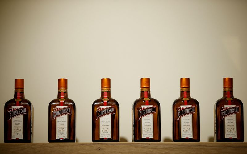 Rémy Cointreau sees smaller loss, shares gain