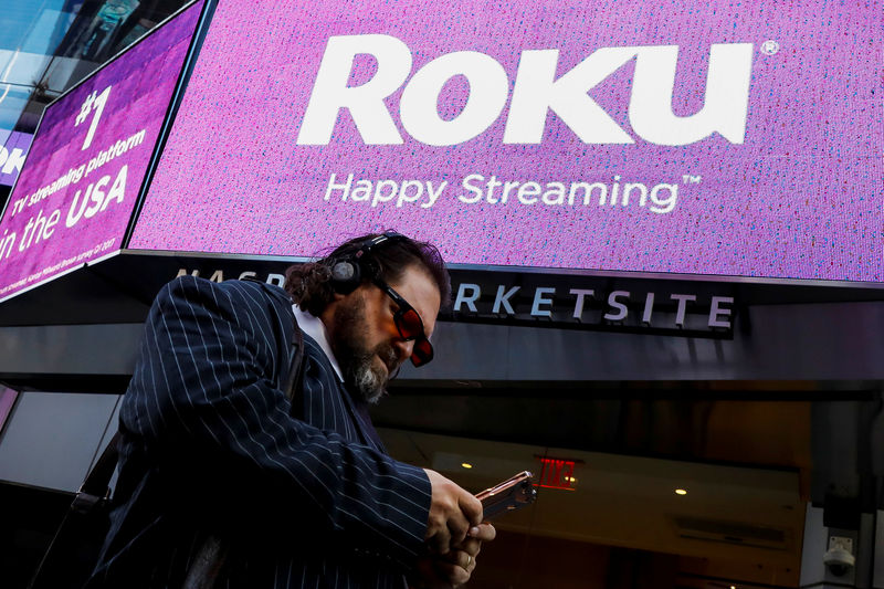 Roku shares drop over 14% as fourth-quarter profit guidance disappoints