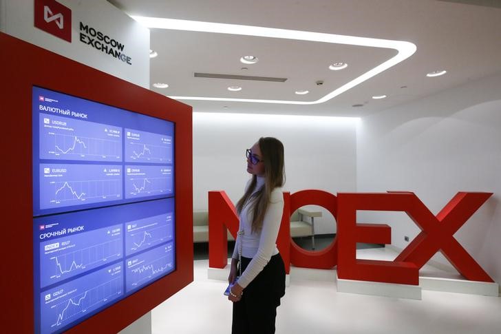 Russia stocks higher at close of trade; MOEX Russia Index up 1.39%