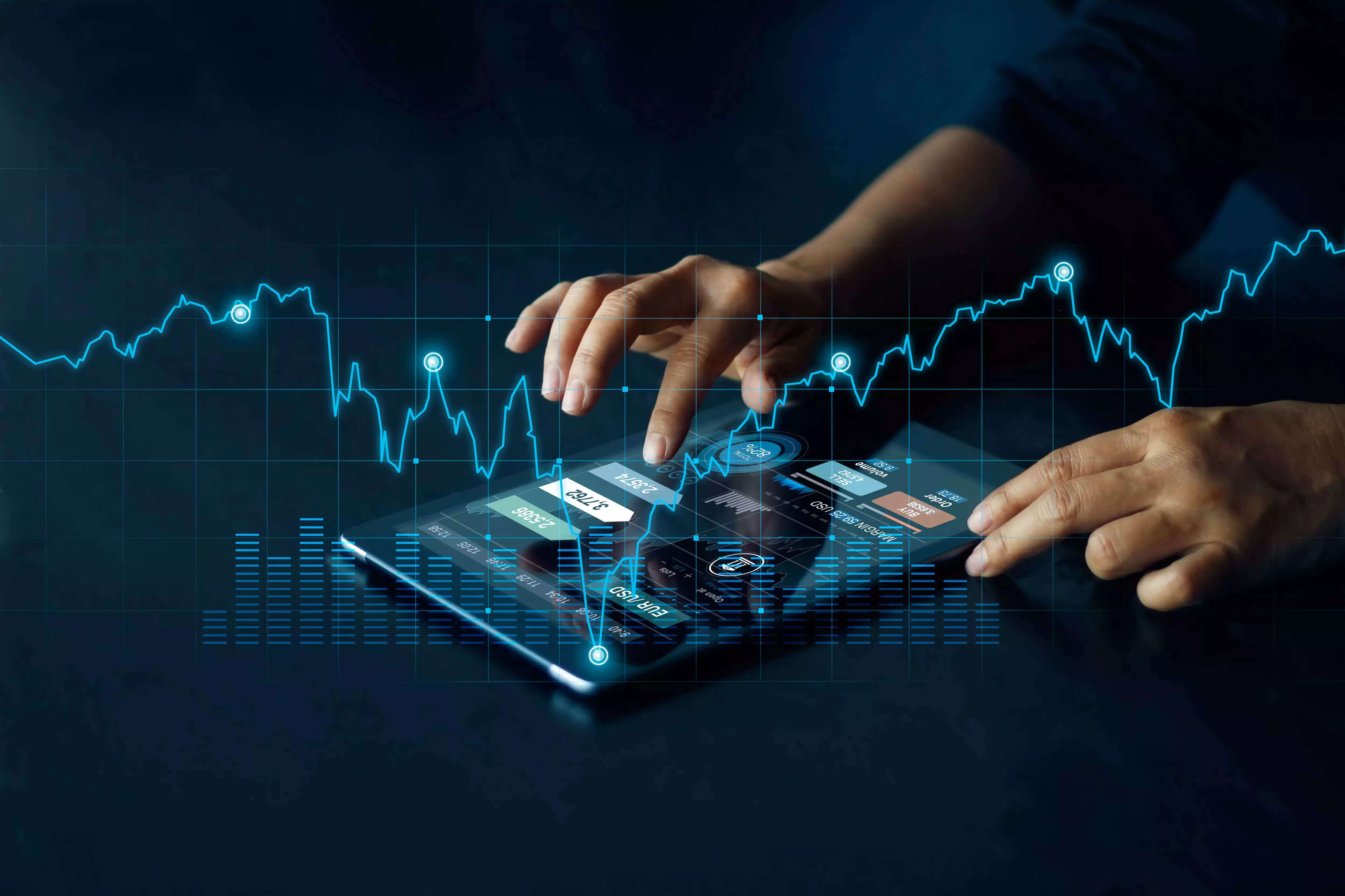 RVNL, REC among BSE500 stocks defying today's market downtrend