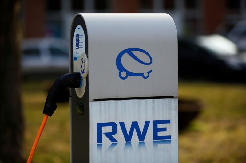 RWE stock down on earnings dip