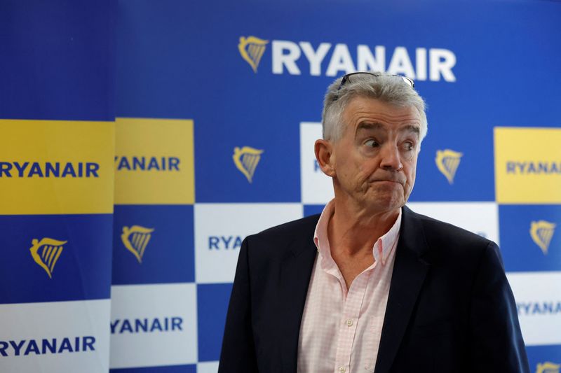 Ryanair sees better momentum in bookings, lifts struggling airline shares