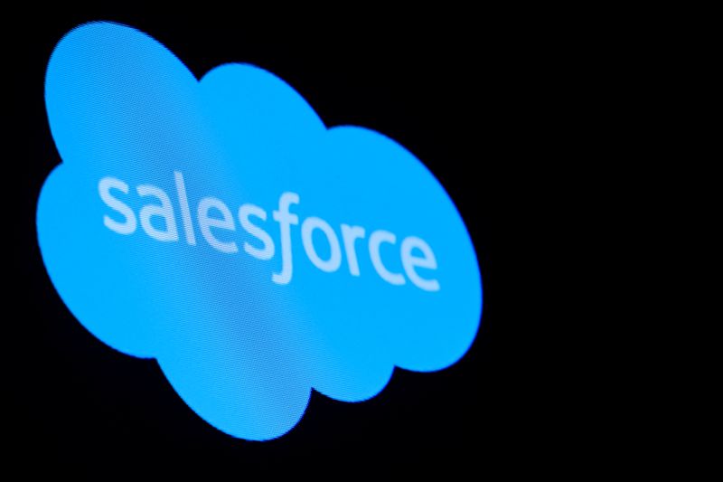 Salesforce, Dollar Tree, Okta rise premarket; Foot Locker slumps