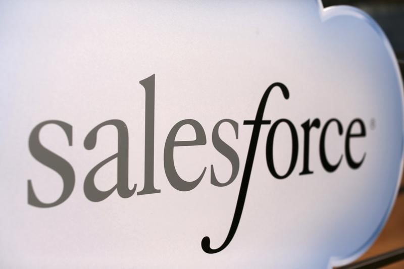 Salesforce shares pop on raised profit guidance