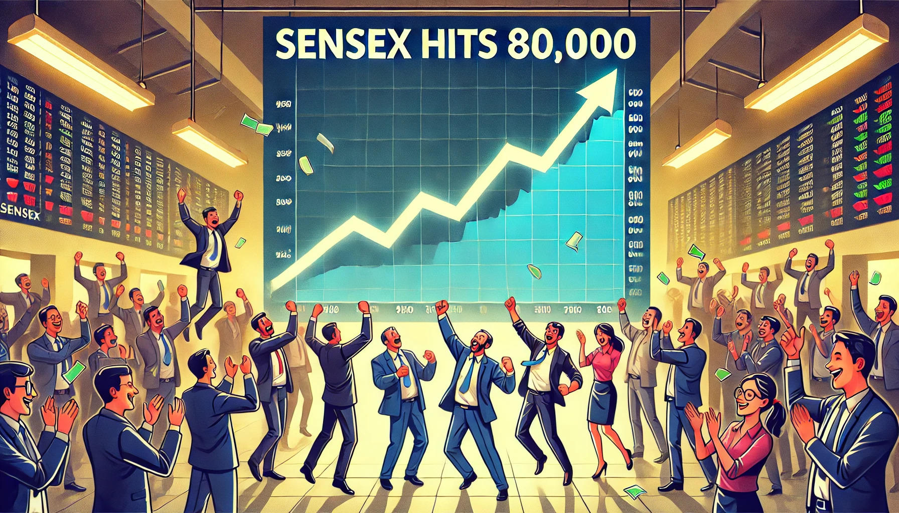 Sensex@80,000: Fastest 10K-point rally in 138 days churns out 20 multibagger stocks