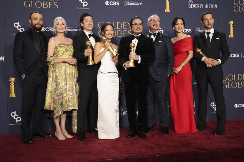 'Shogun' and 'Hacks' win top TV honors at Golden Globes
