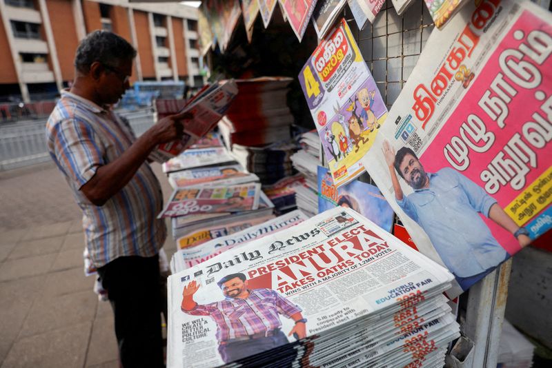 Sri Lanka dollar bonds tumble on post-election IMF, debt rework woes