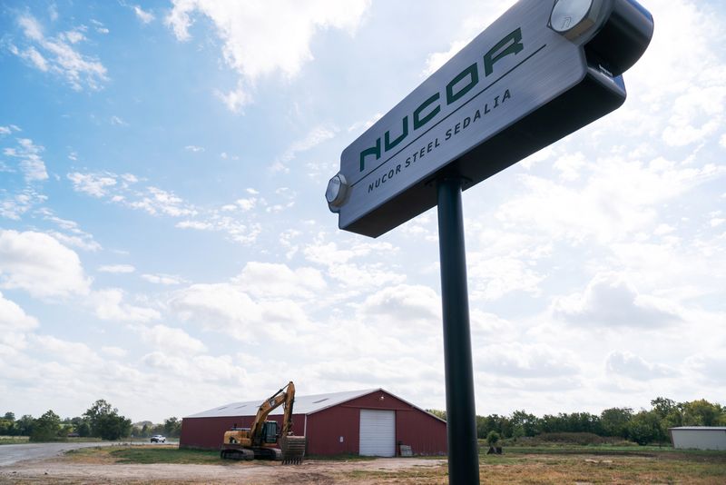 Steelmaker Nucor's third-quarter profit dented by impairment charges