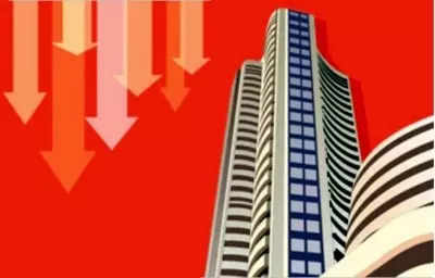 TCS, RIL drag Sensex over 550 pts lower tracking weak Asian cues; Nifty below 22K