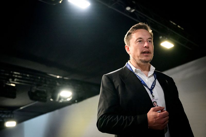 Tesla shares fall as court rejects Musk's $56 bln pay package