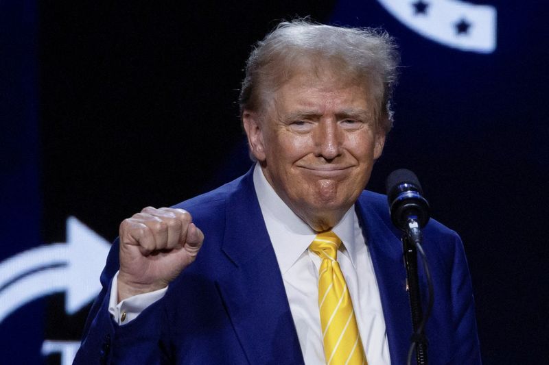 Trump's DJT stock gains as traders continue to bet on election victory