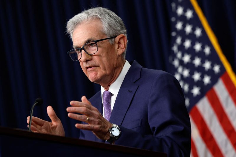 US stock futures marginally lower; Powell speech in focus