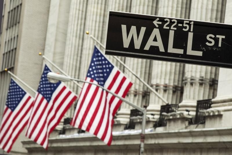 U.S. stocks lower at close of trade; Dow Jones Industrial Average down 0.70%