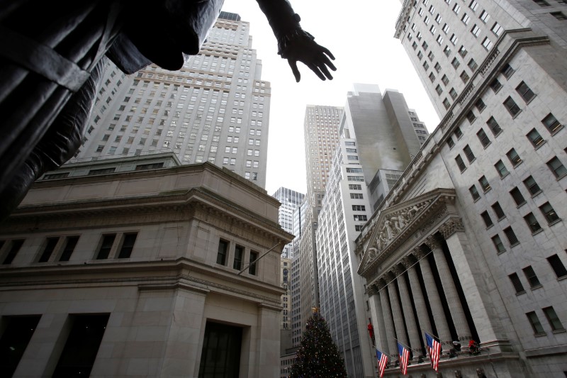 U.S. stocks mixed at close of trade; Dow Jones Industrial Average down 0.36%