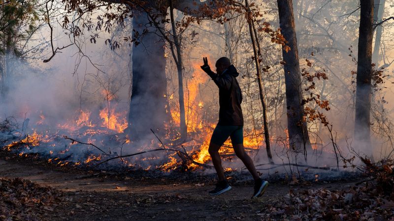 Firefighters gaining control over devastating wildfire near Los Angeles