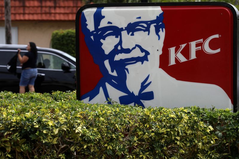 Yum Brands reports surprise fall in global sales amid KFC's struggles in US